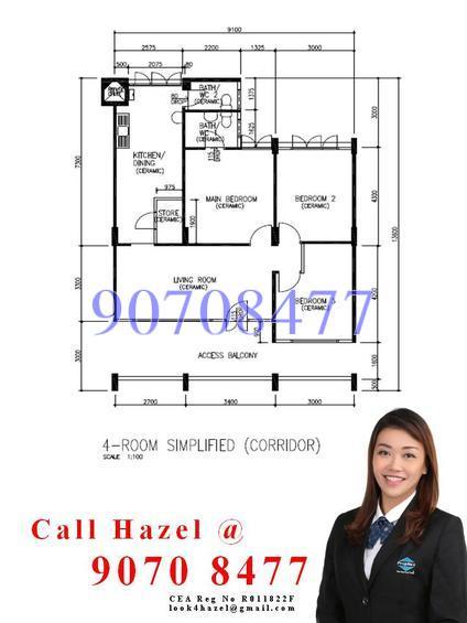 Blk 867 Yishun Street 81 (Yishun), HDB 4 Rooms #155510722
